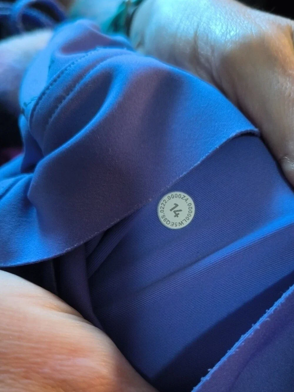lululemon athletica Kids Blue Jogger Sweatpants with Drawstring